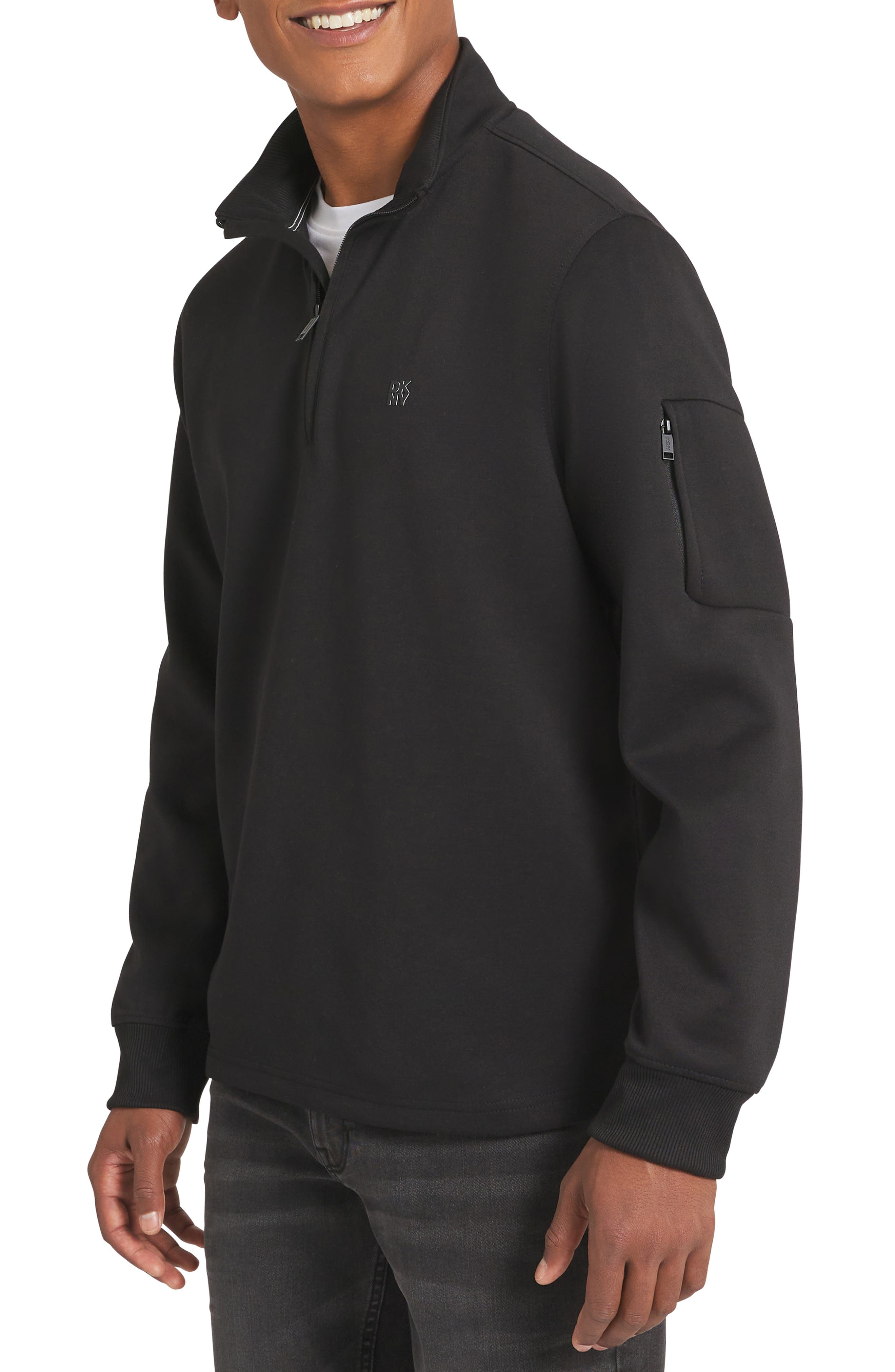 DKNY Noah Quarter Zip Sweater (Men) | Nordstromrack