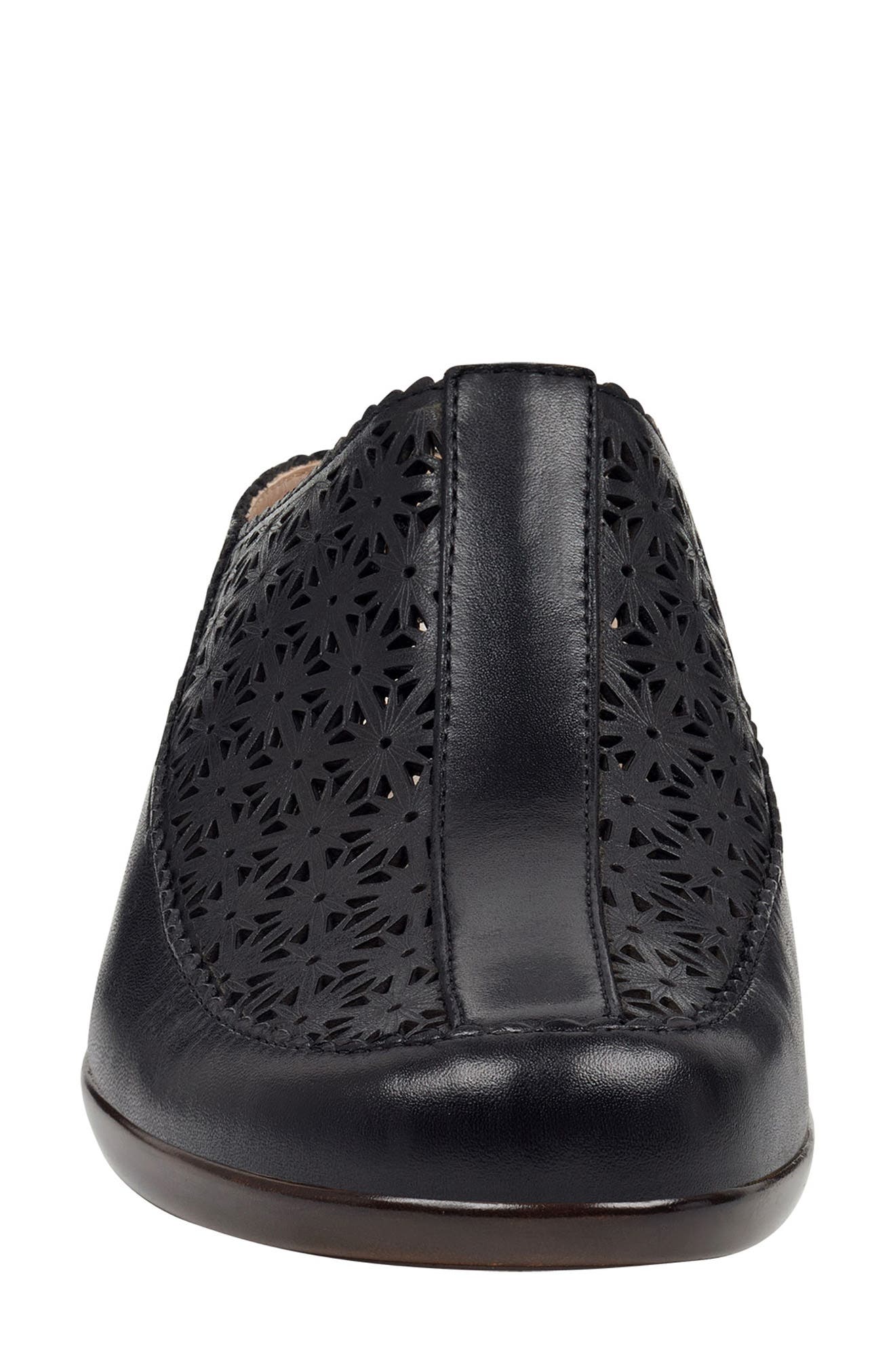 Easy Spirit Dusk Clog, Alternate, color, Black Leather