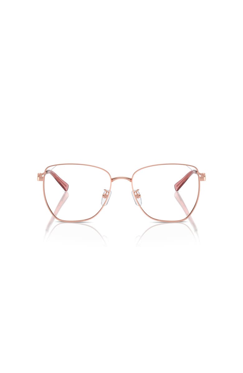 Michael Kors 56mm Cat Eye optical glasses, Alternate, color, Gold