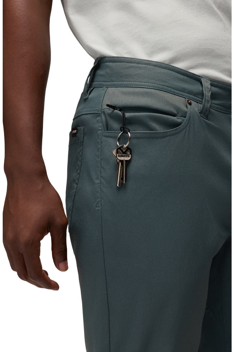Stretch Zion™ 5-Pocket Tapered Pants, Alternate, color, GREY BLUE