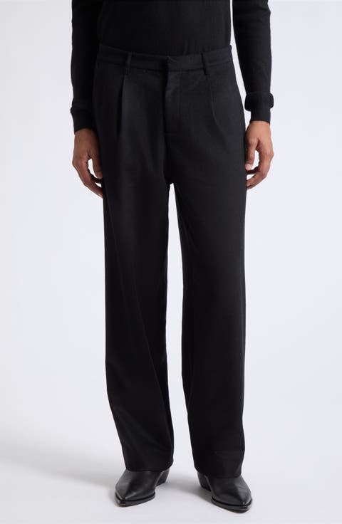 Wide Leg Suit Pants