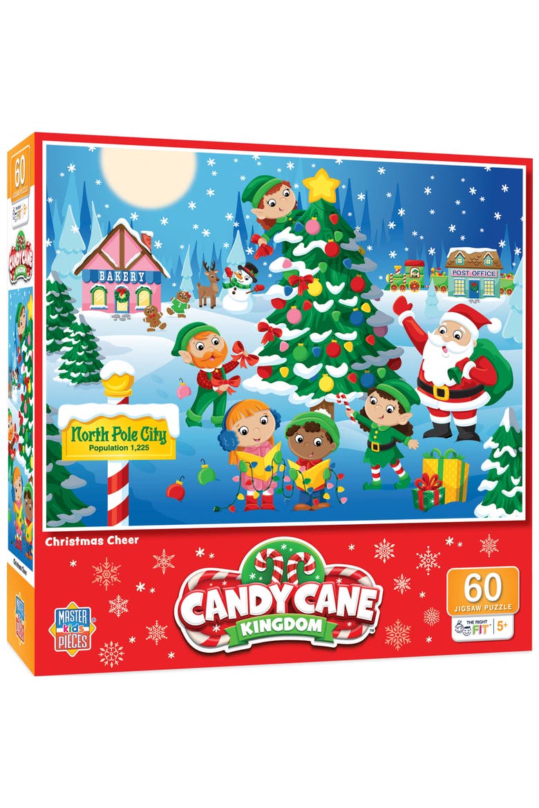 Christmas Cheer 60 Piece Jigsaw Puzzle, Main, color, Multicolor