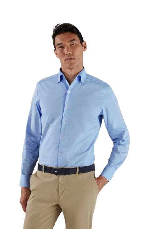 Morgan Pinpoint Oxford Shirt