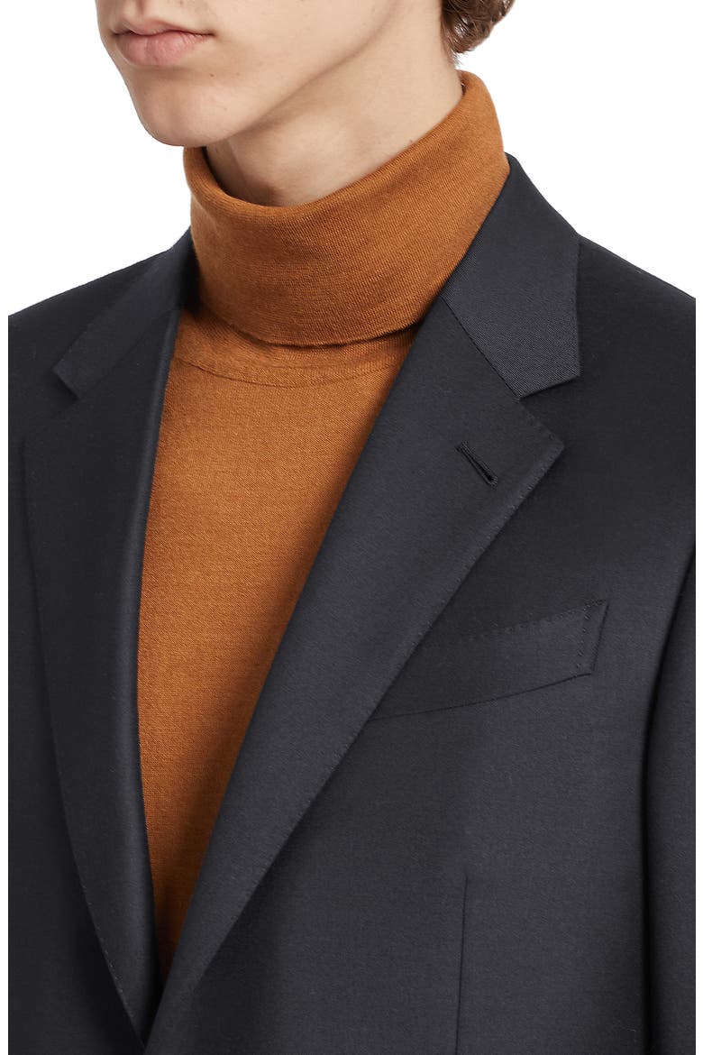 Trofeo Milano Wool Suit, Alternate, color, NAVY 1