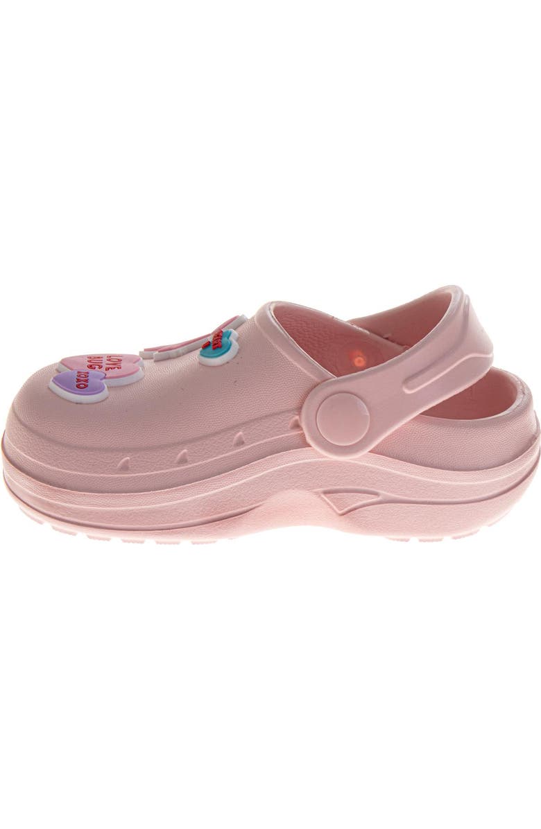 SweetHearts Conv. Hearts Clogs Girls 5-10, Alternate, color, Blush