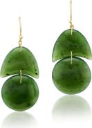 Ten Thousand Things Jade Tiny Arp Drop Earrings