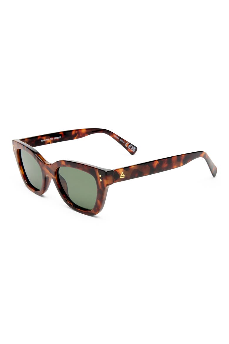 Nightglow Cat Eye Sunglasses, Alternate, color, DARK TORTOISE