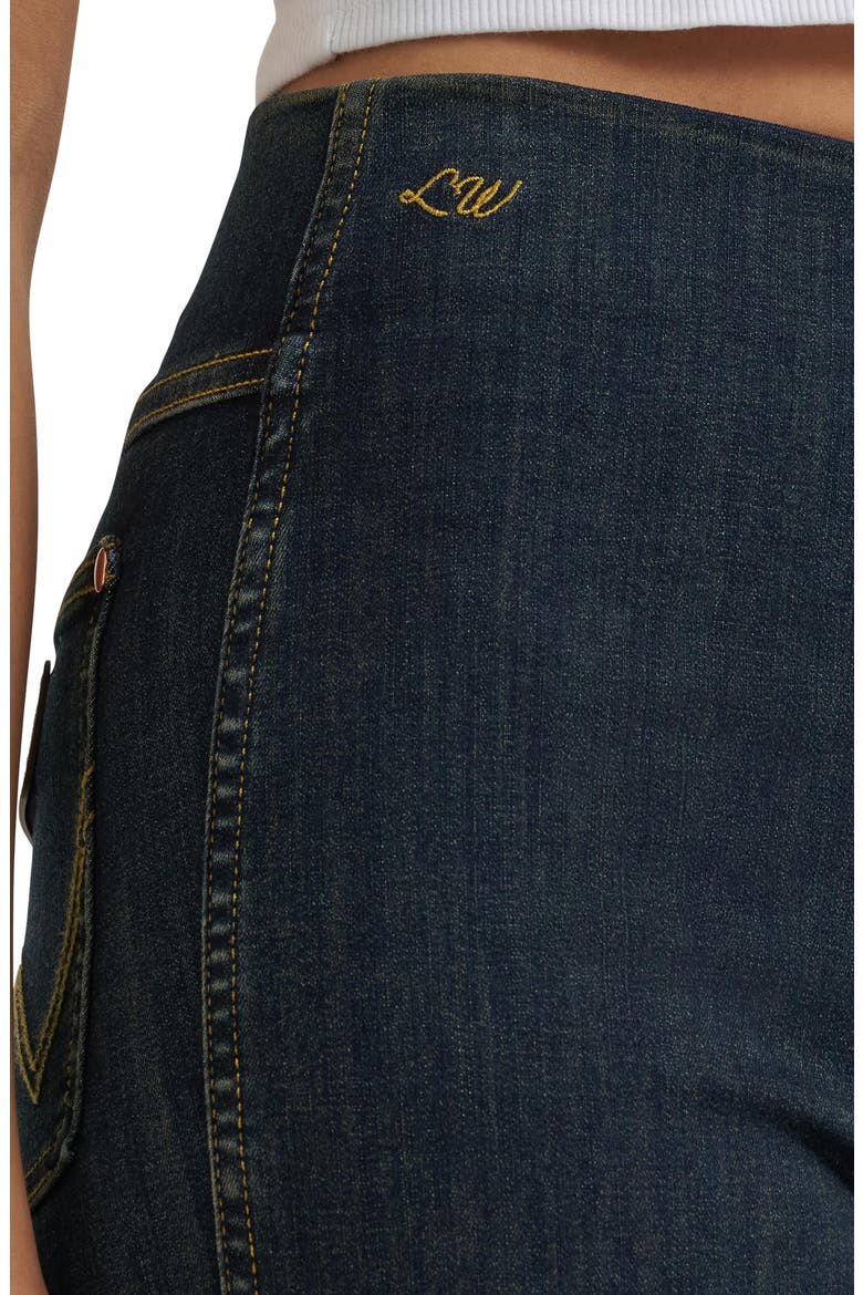 High Waist Flare Jeans, Alternate, color, SANDRIDER
