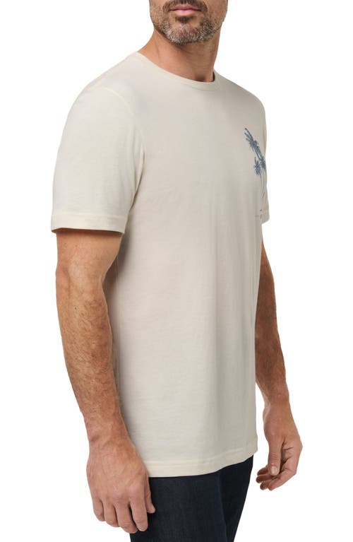 Travismathew Salt Spray Cotton Graphic T-shirt In White