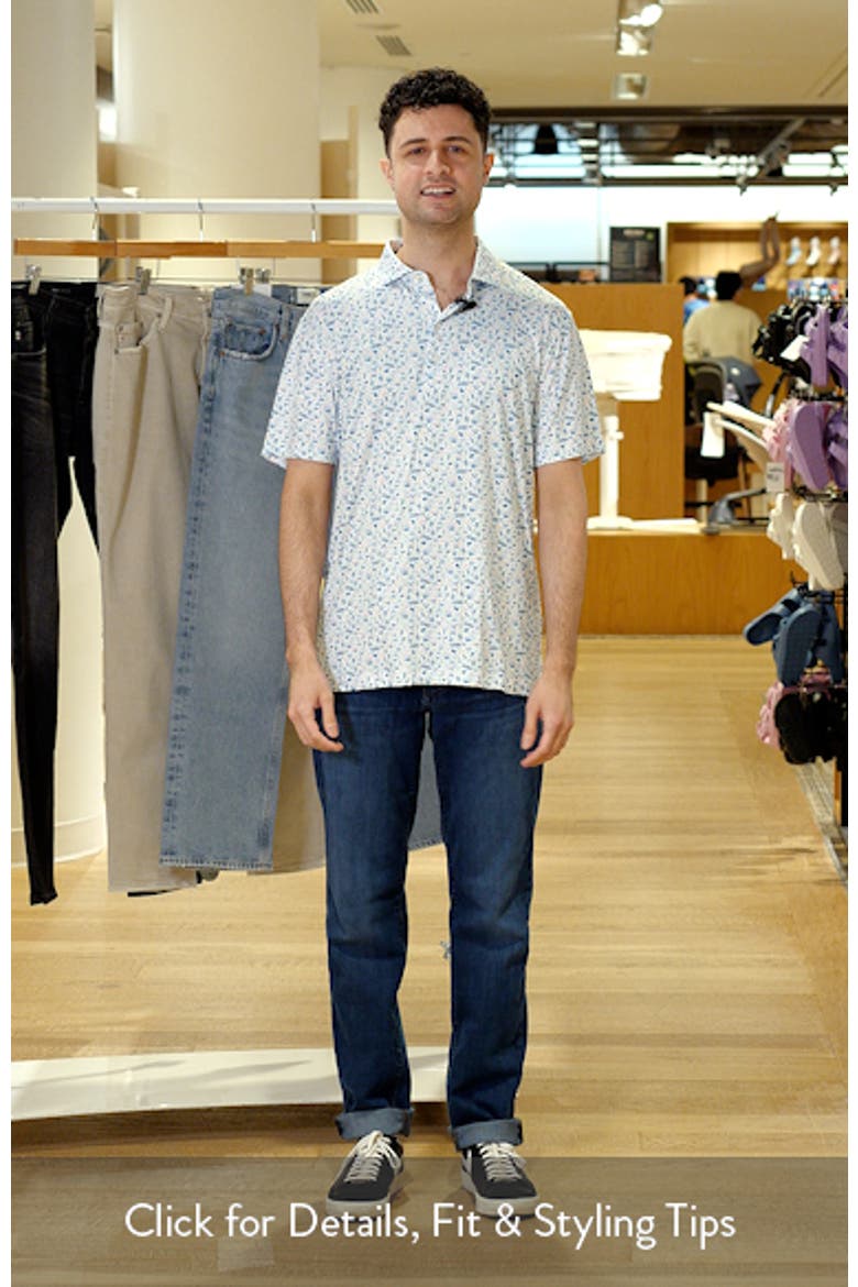 Jo Merica Icon Print Featherweight Performance Polo video