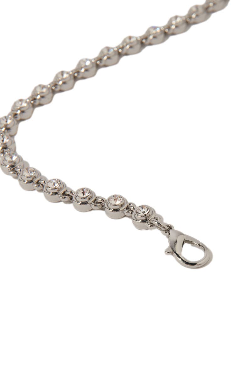 maje Chain and rhinestone belt, Alternate, color, 