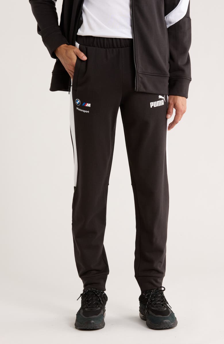 PUMA x BMW Motorsport MT7 Sweatpants, Main, color, Puma Black