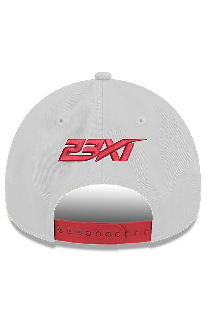 New Era Men's New Era White Tyler Reddick  9FORTY A-Frame Chain Script Adjustable Hat, Alternate, color, White