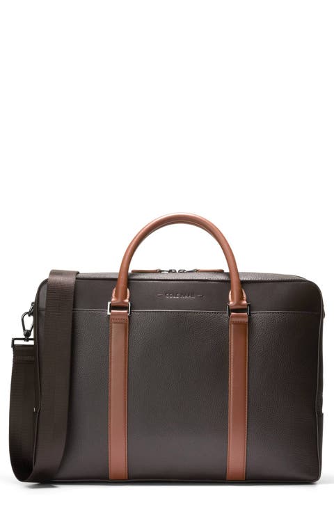 Triboro Leather Briefcase