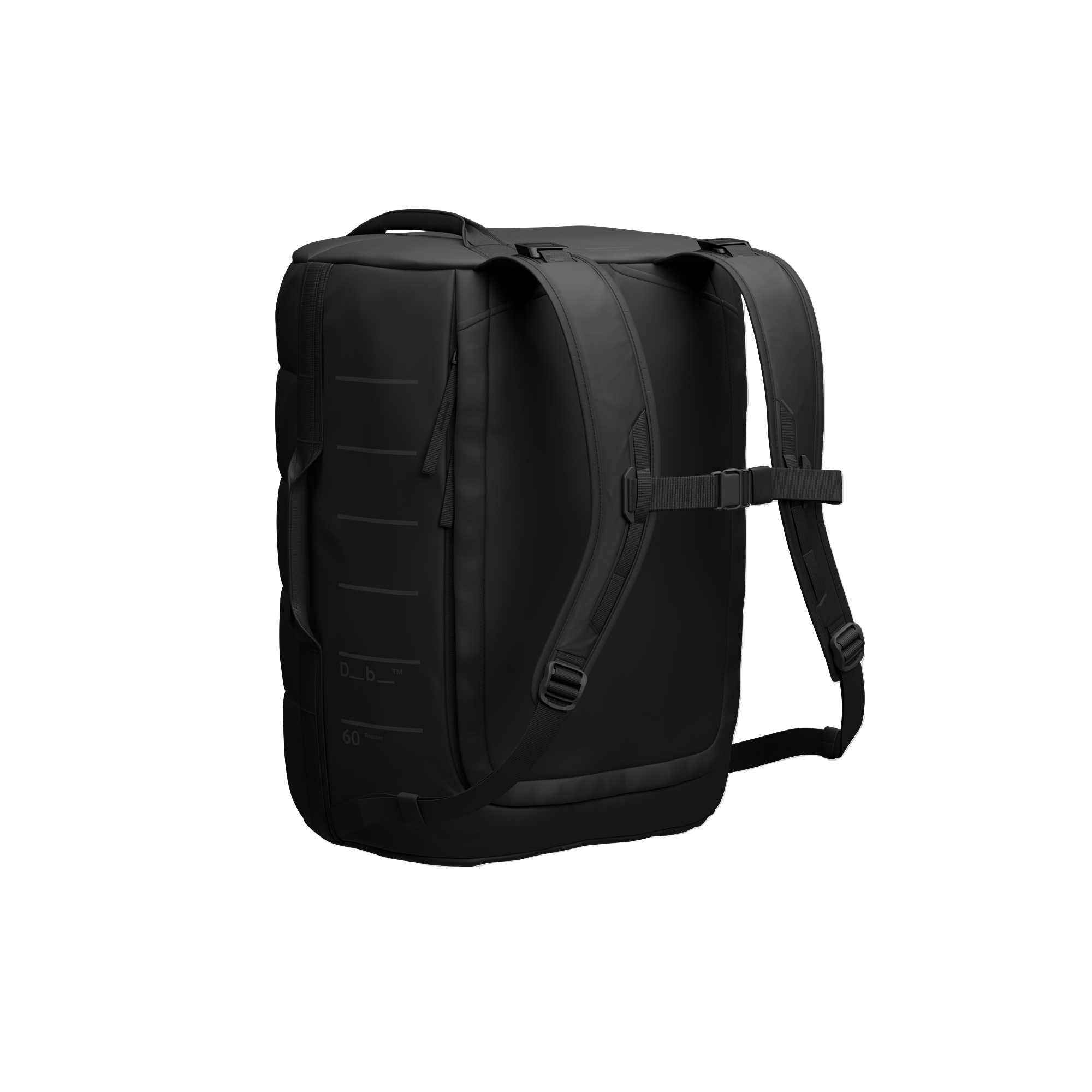 D_b_ Roamer Duffel, 60L, Alternate, color, Black Out