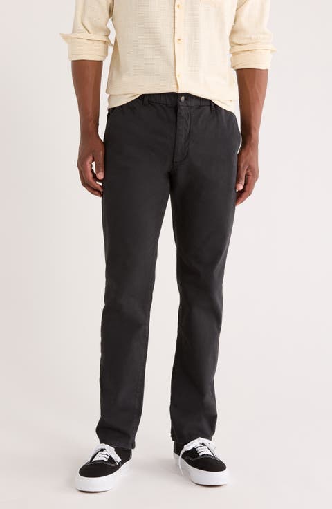 Saturday Slim Straight Leg Twill Chinos