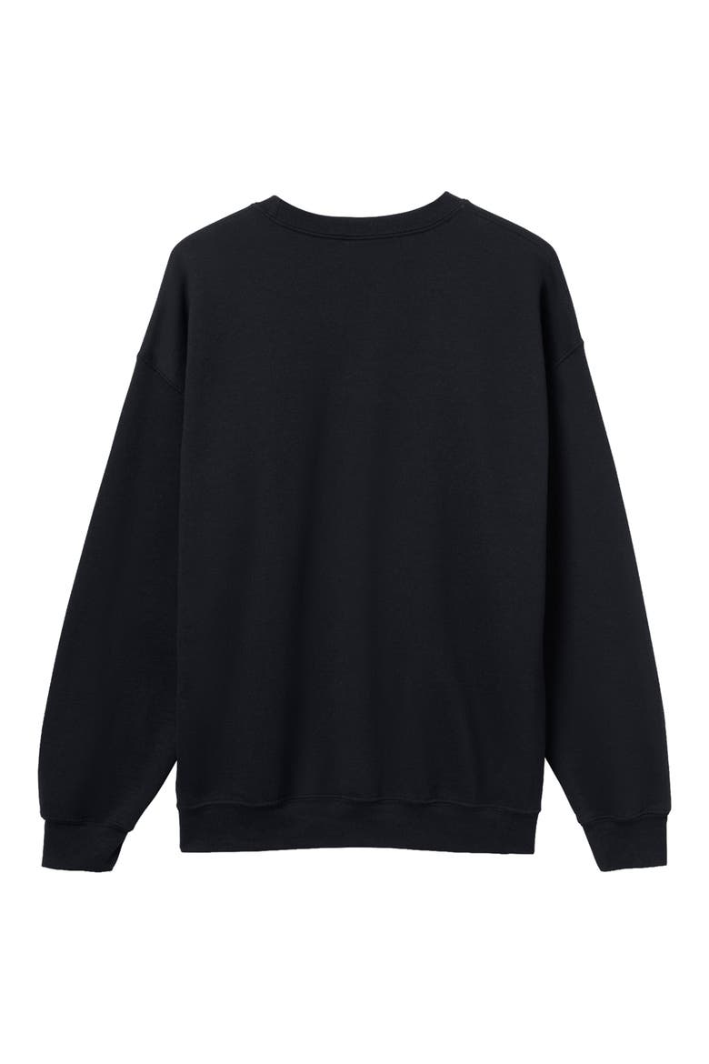 Houston Texans Helmet Flea Market Crewneck Sweatshirt, Alternate, color, BLACK