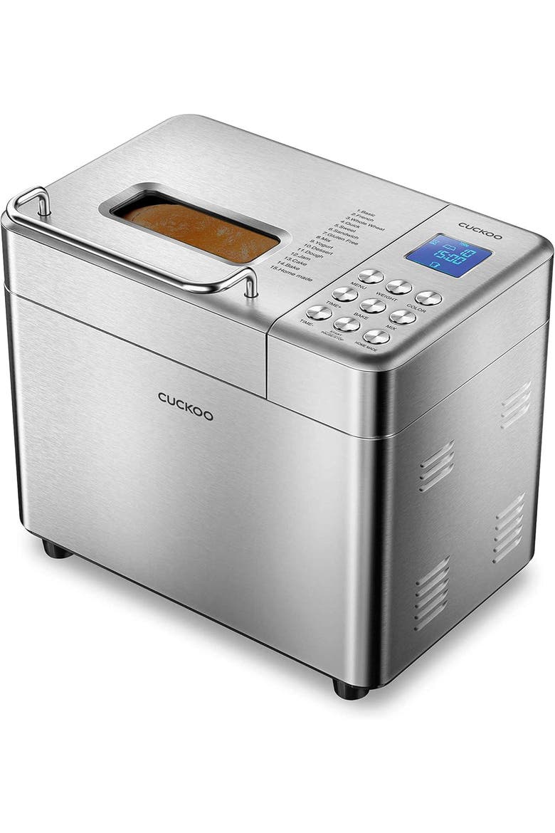 CBM-AAB101S 2 lb. Multi-Functional Bread Maker with 17 Menu Options, Main, color, Silver