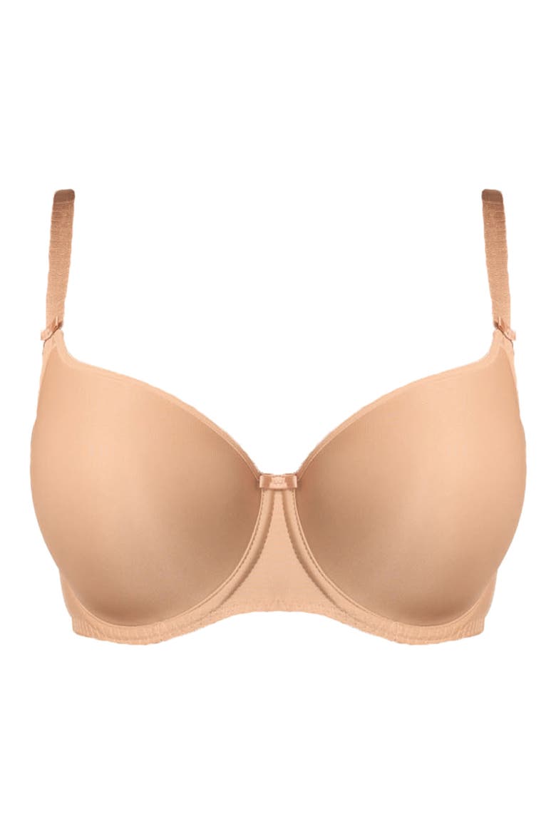 Underwire Smoothing T-Shirt Bra, Alternate, color, NUDE