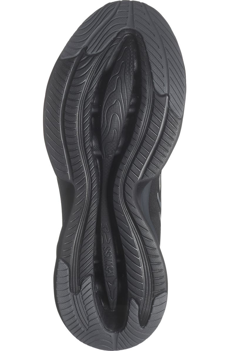 K-Swiss Melrose Tubes Lite Sneaker, Alternate, color, Black/ Silver