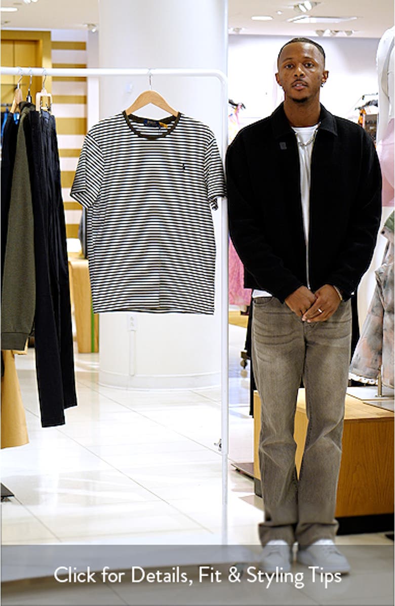 Stripe Cotton T-Shirt, sales video thumbnail