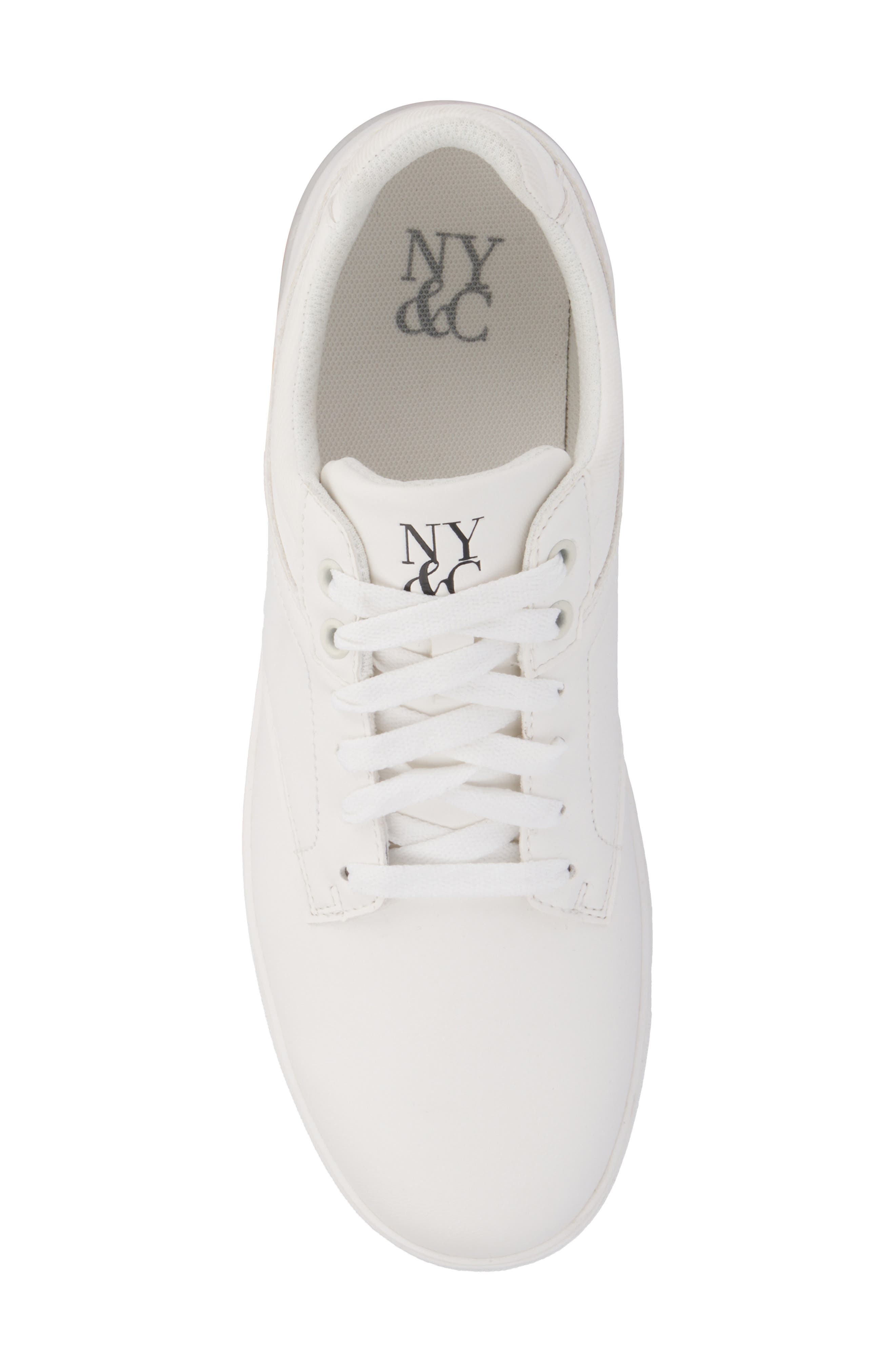 Neriah Low Top Sneaker, Alternate, color, WHITE