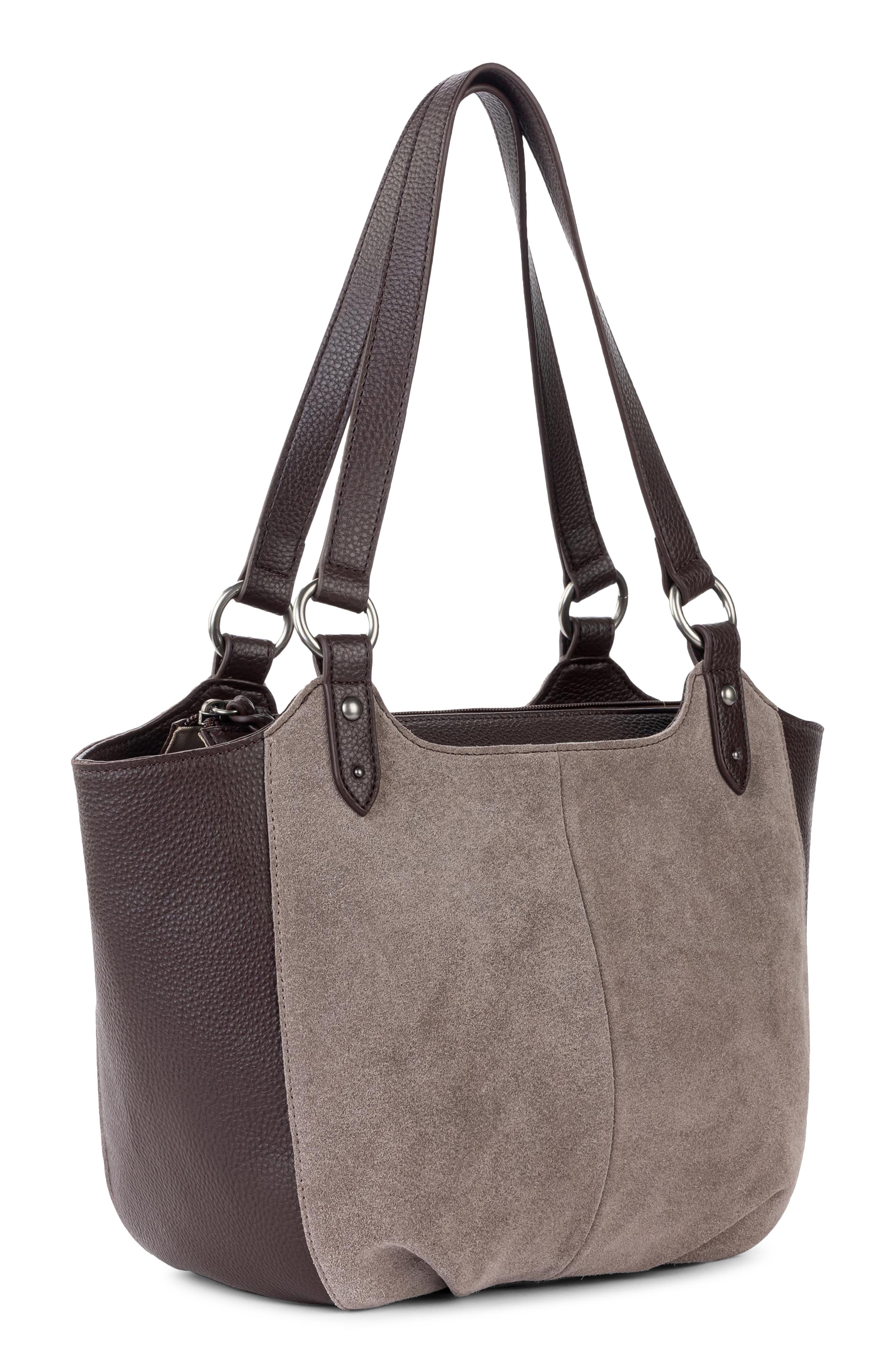 The Sak Bolinas Satchel, Alternate, color, MUSHROOM SUEDE