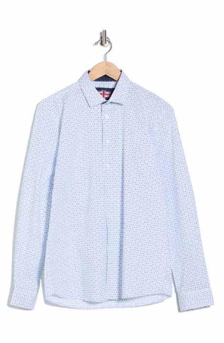 SOUL OF LONDON Stretch Cotton Sport Shirt