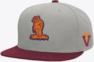 Mitchell & Ness Men's Mitchell & Ness  Gray/Maroon Virginia Tech Hokies Plaid OG Snapback Hat