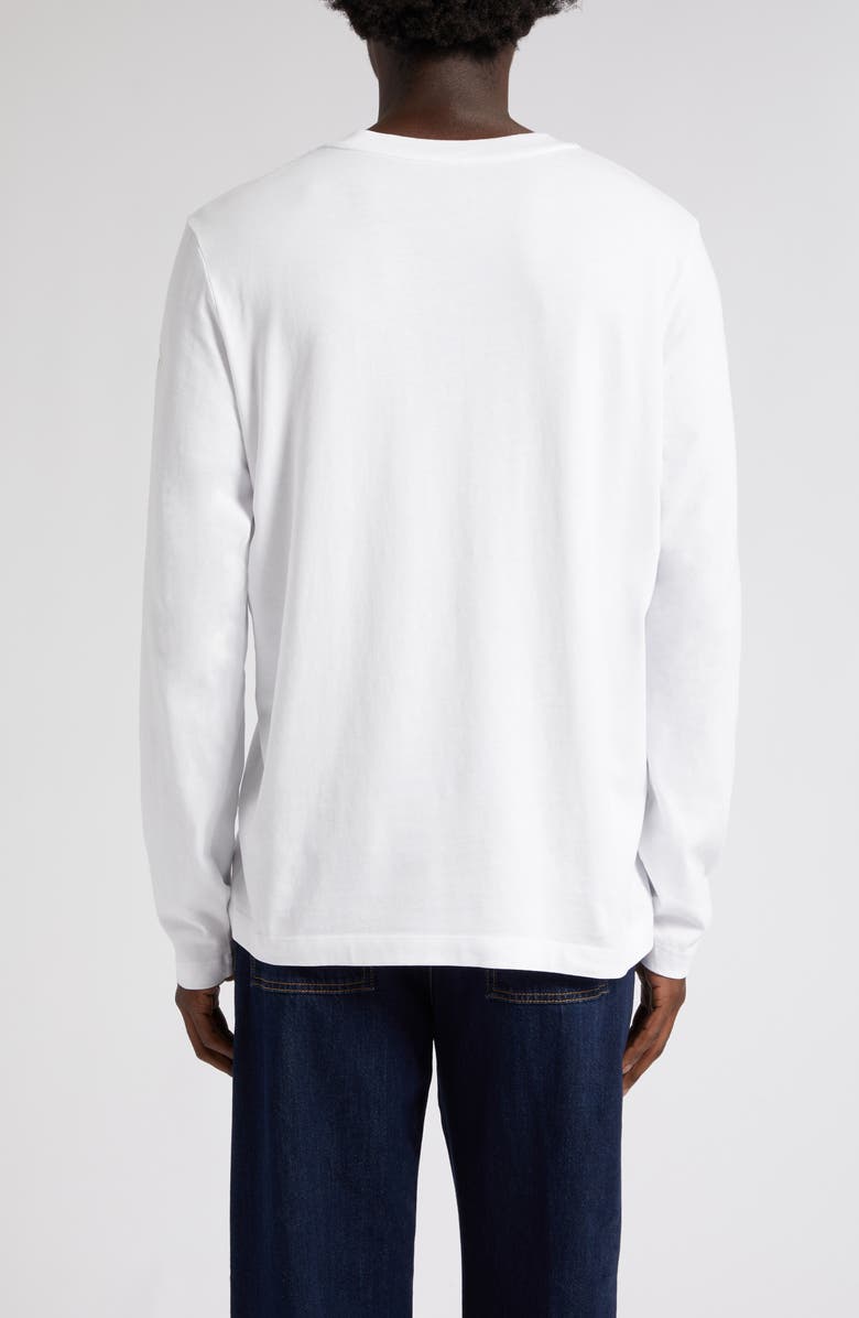 Moncler Logo Long Sleeve Graphic T-Shirt, Alternate, color, 