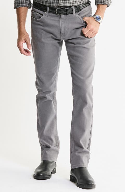 Brushed Bull Denim 5-Pocket Stretch Pants