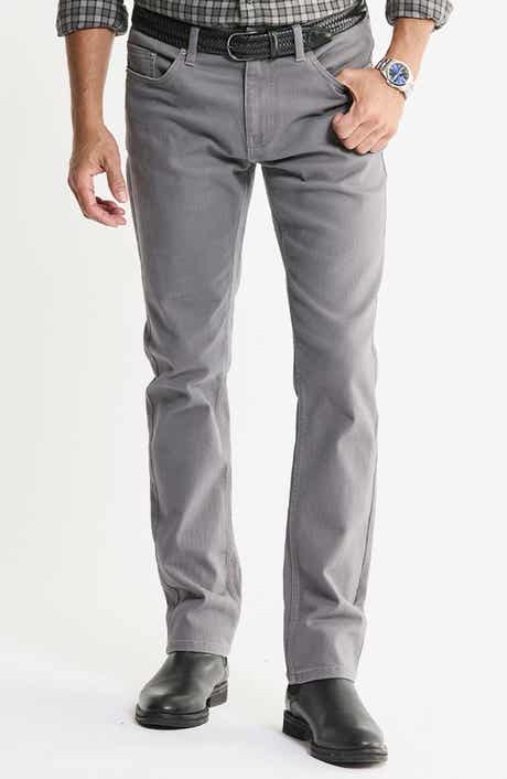 Brushed Bull Denim 5-Pocket Stretch Pants