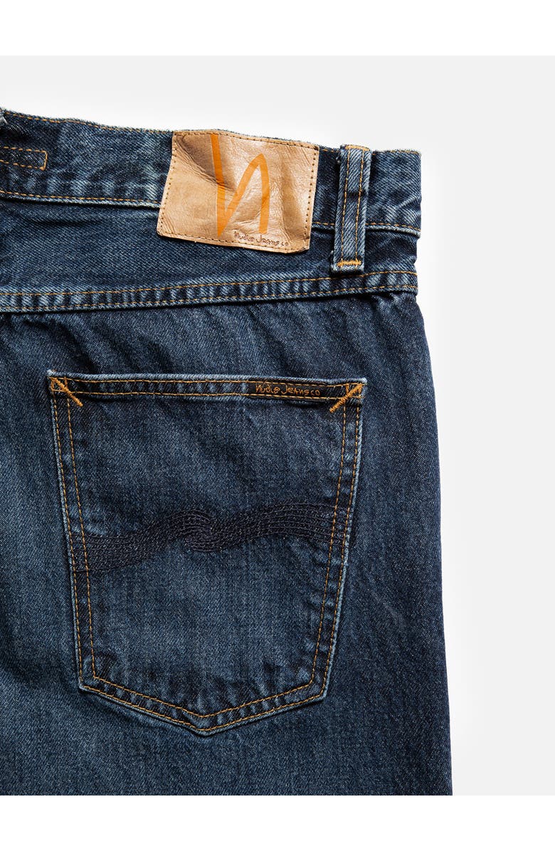 Nudie Jeans Steady Eddie II Slim Tapered Organic Cotton Jeans, Alternate, color, Blue Soil