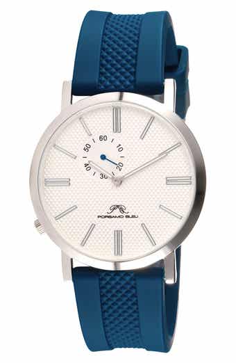 Bennett Silicone Strap Watch, 40mm
