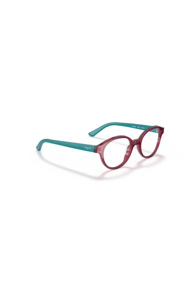 43mm Oval optical glasses, Alternate, color, Red