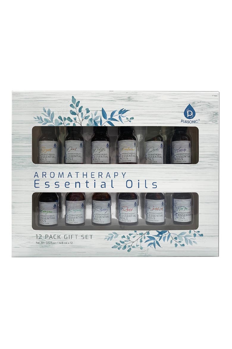 12 Pack of Aromatherapy Essential Oils, Alternate, color, Multicolor