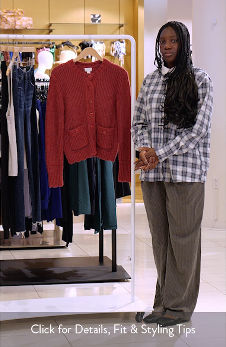 Boxy Cardigan, sales video thumbnail