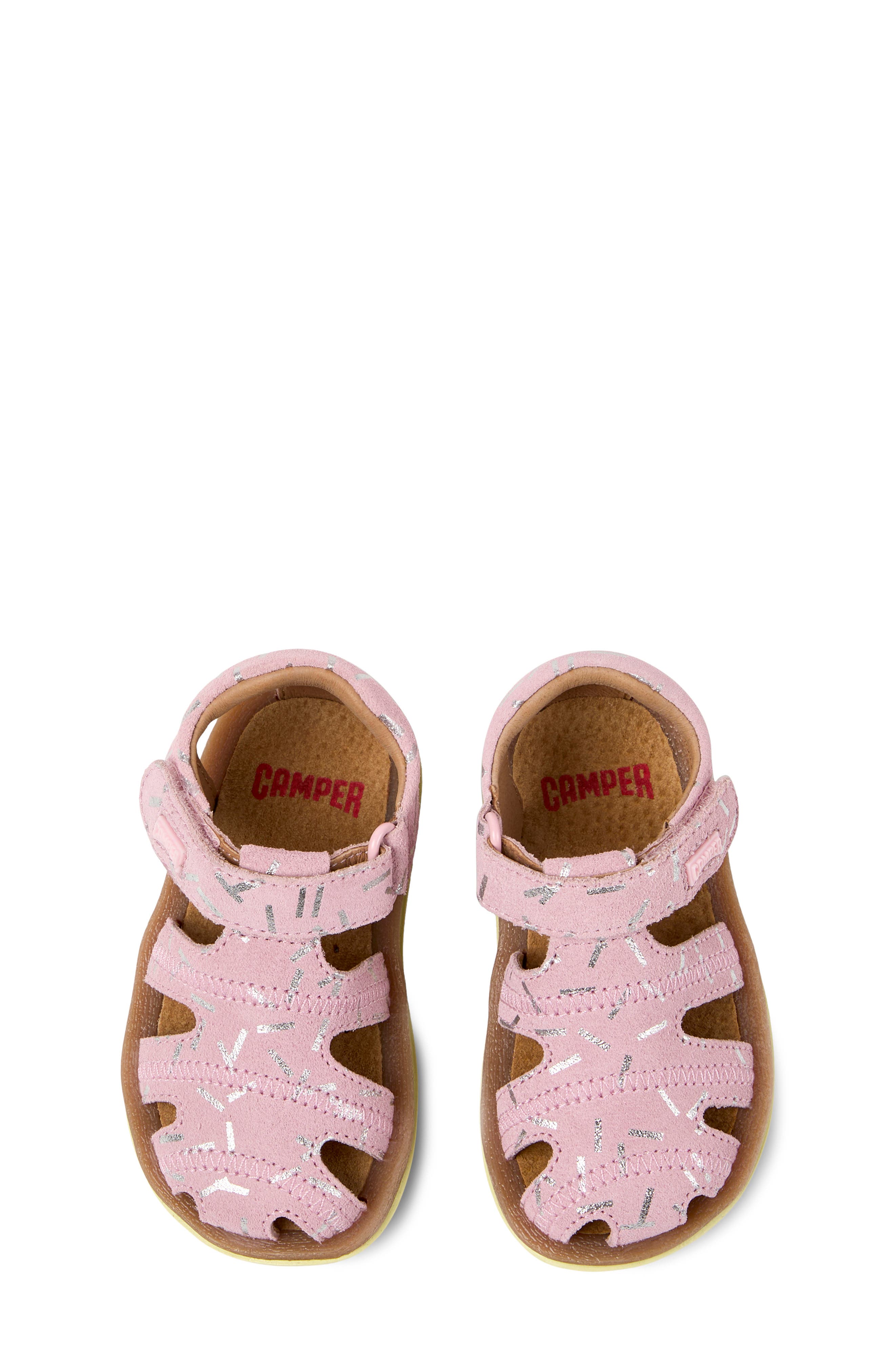 Camper Kids' Bicho Fisherman Sandal, Alternate, color, Medium Pink