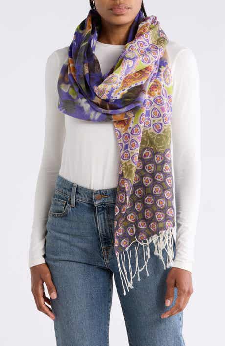 Paisley Wool Scarf