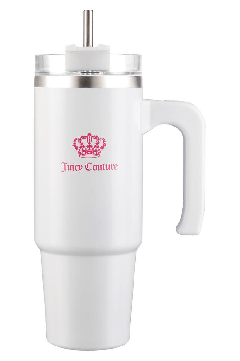 31.5-Ounce Stainless Steel Tumbler, Main, color, PURE WHITE