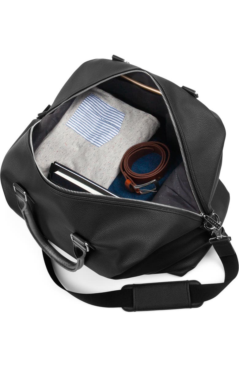 bugatti Contrast Duffle Bag, Alternate, color, Black