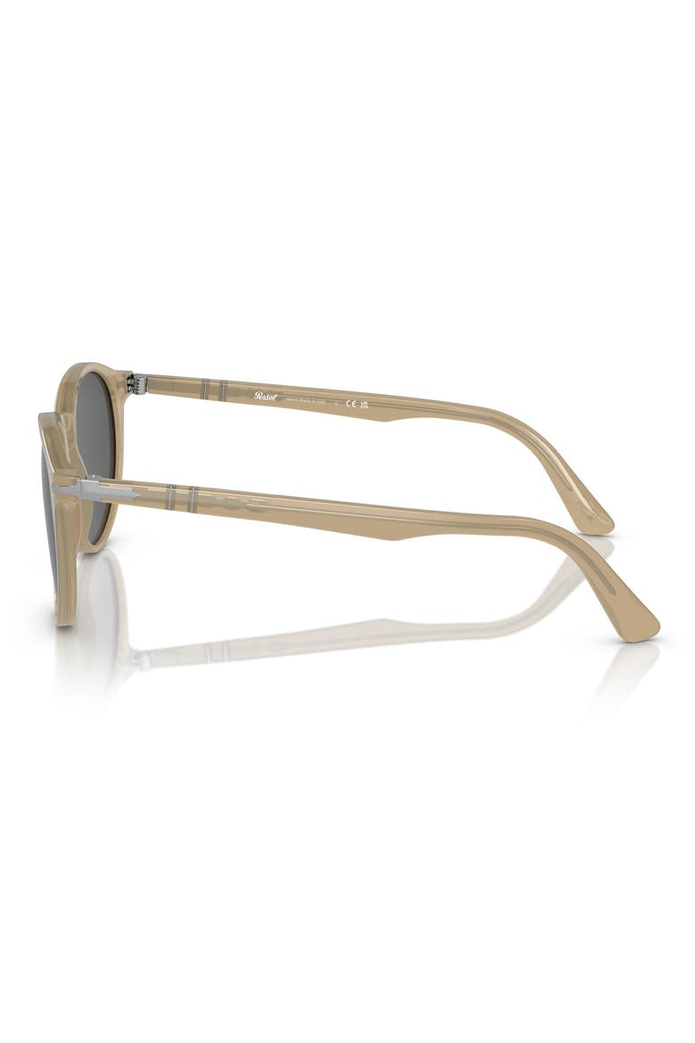 52mm Round Sunglasses, Alternate, color, OPAL BEIGE