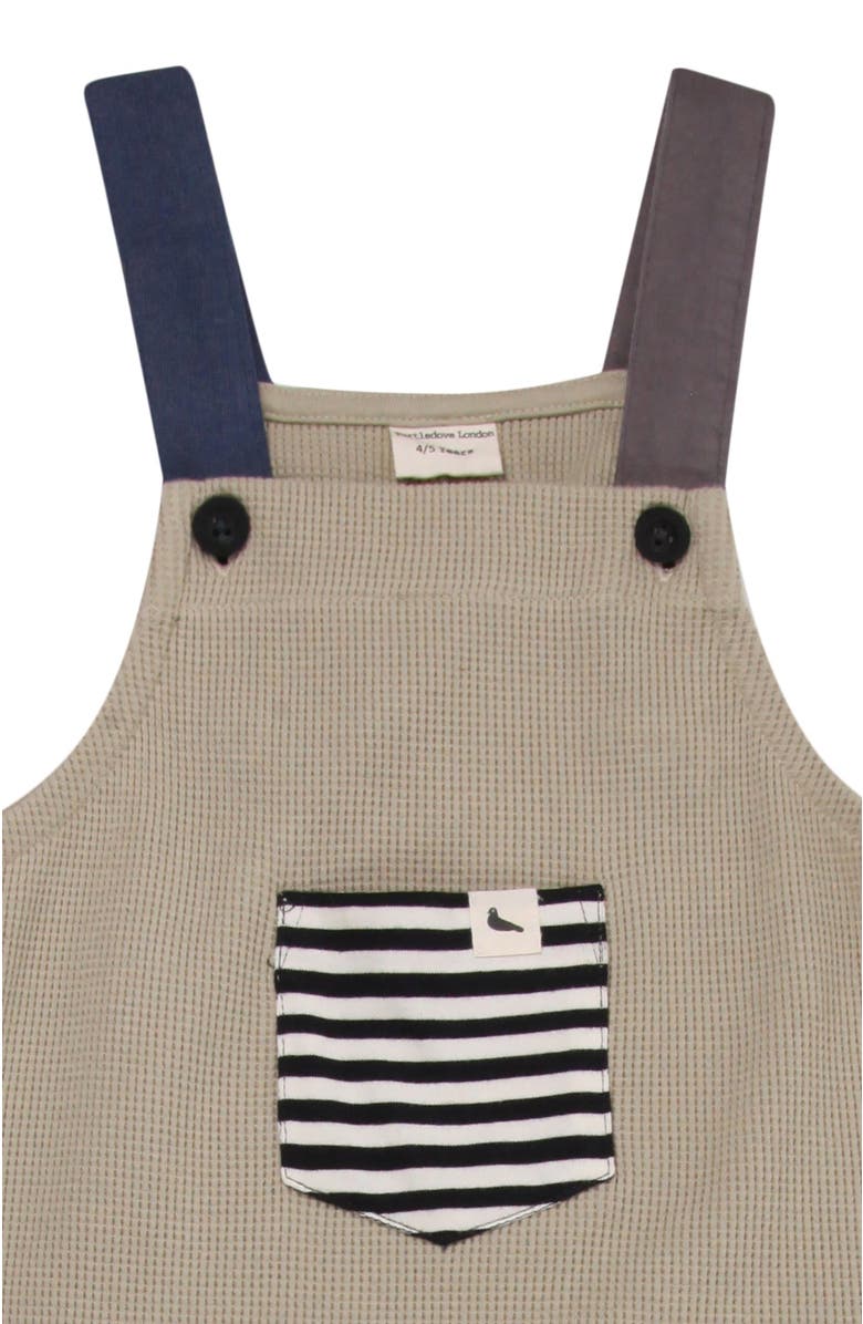 Turtledove London Kids Organic Cotton Colorblock Jumpsuit, Alternate, color, Multi