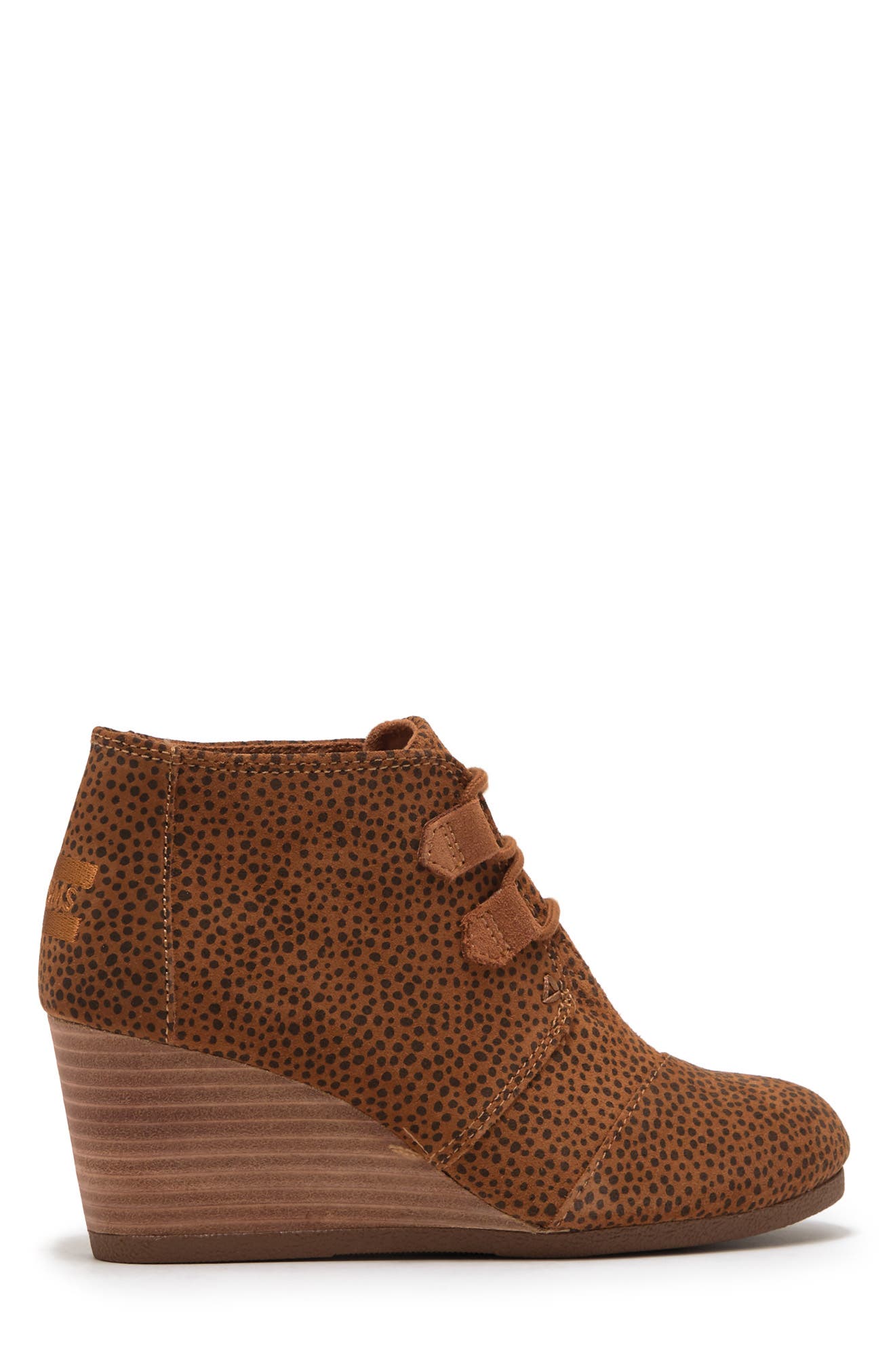 Kala Wedge Bootie, Alternate, color, TAN MINI CHETH SUEDE