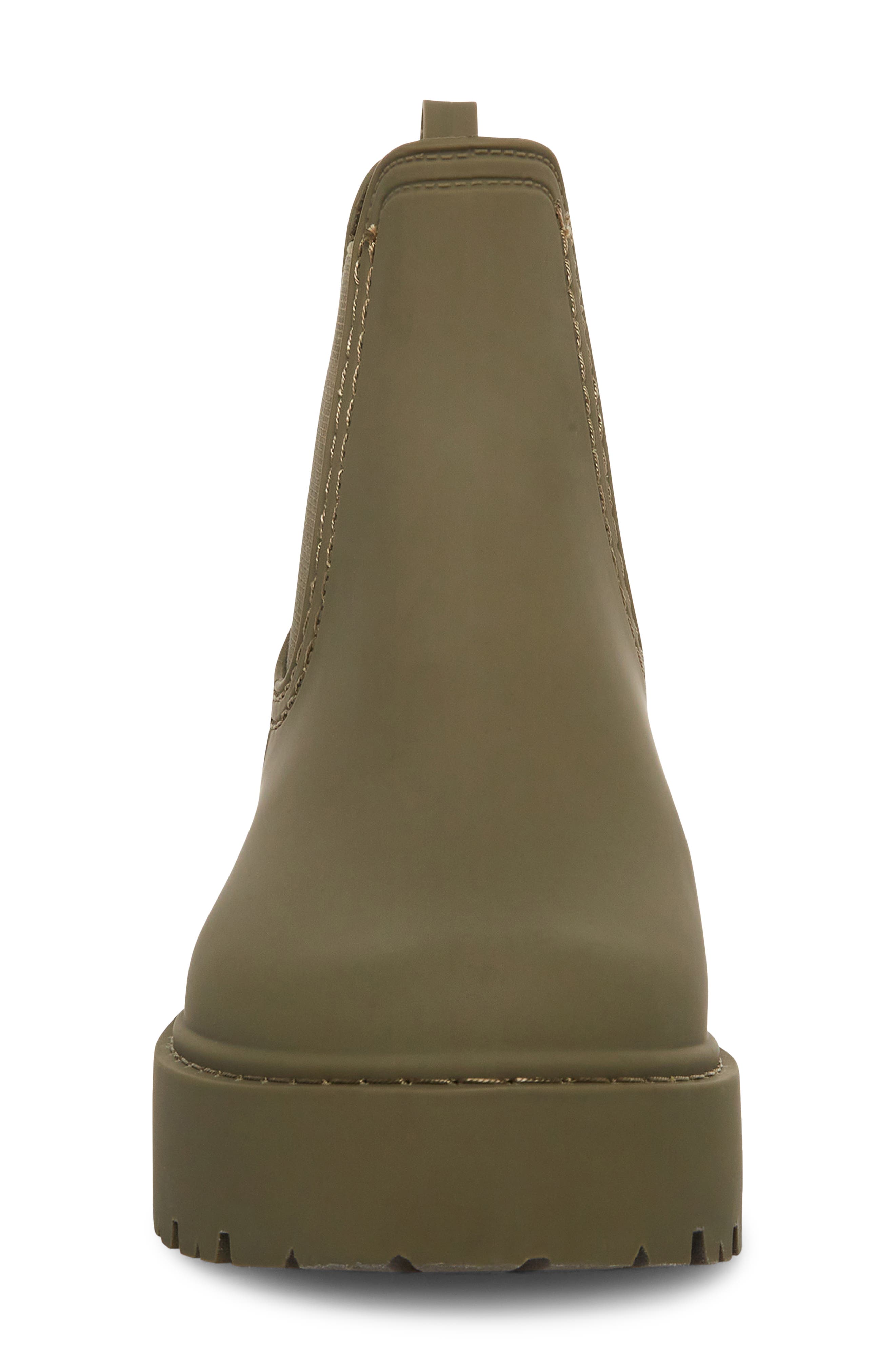 Sahara Lug Sole Chelsea Bootie, Alternate, color, OLIVE