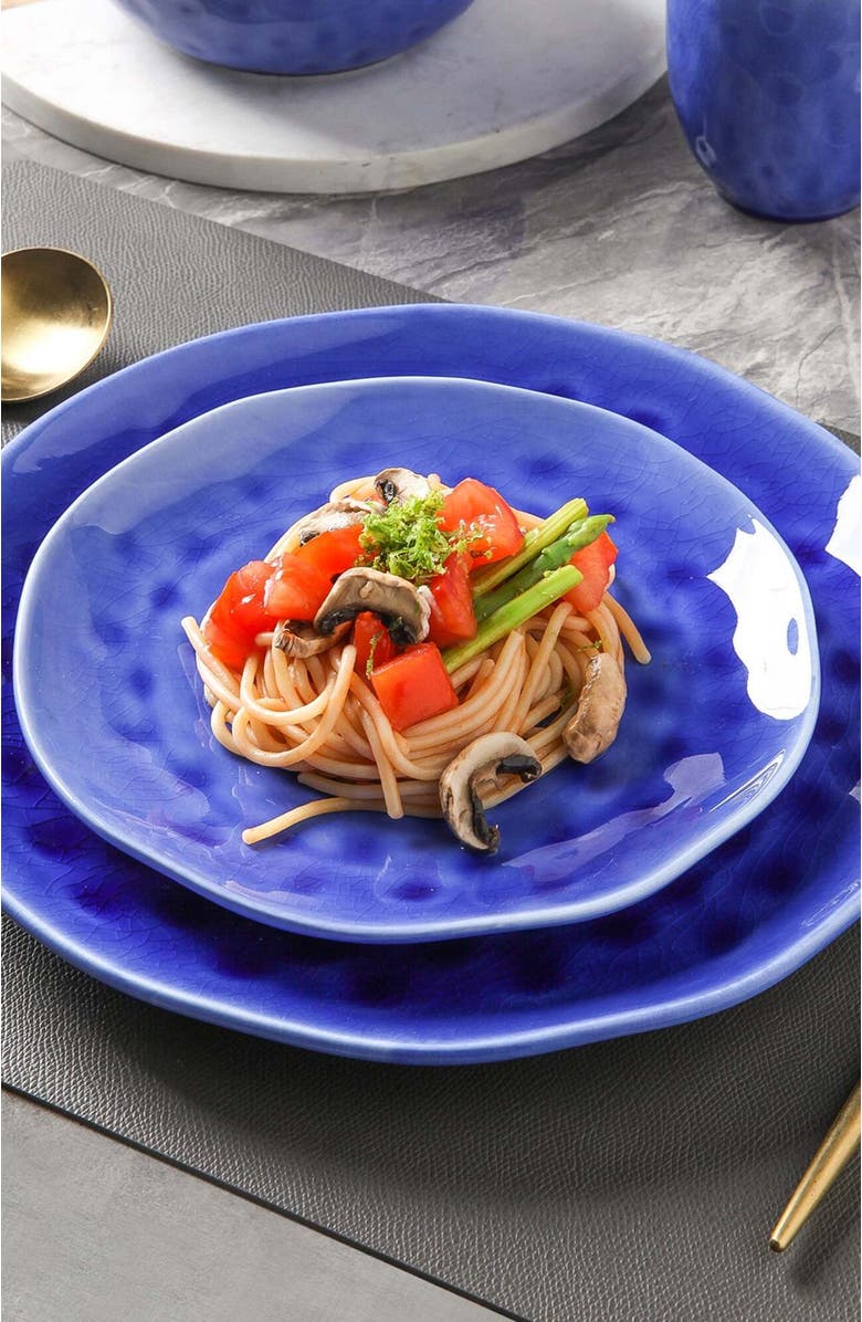 Stone Lain Constance Porcelain 16-Piece Dinnerware Set, Alternate, color, 