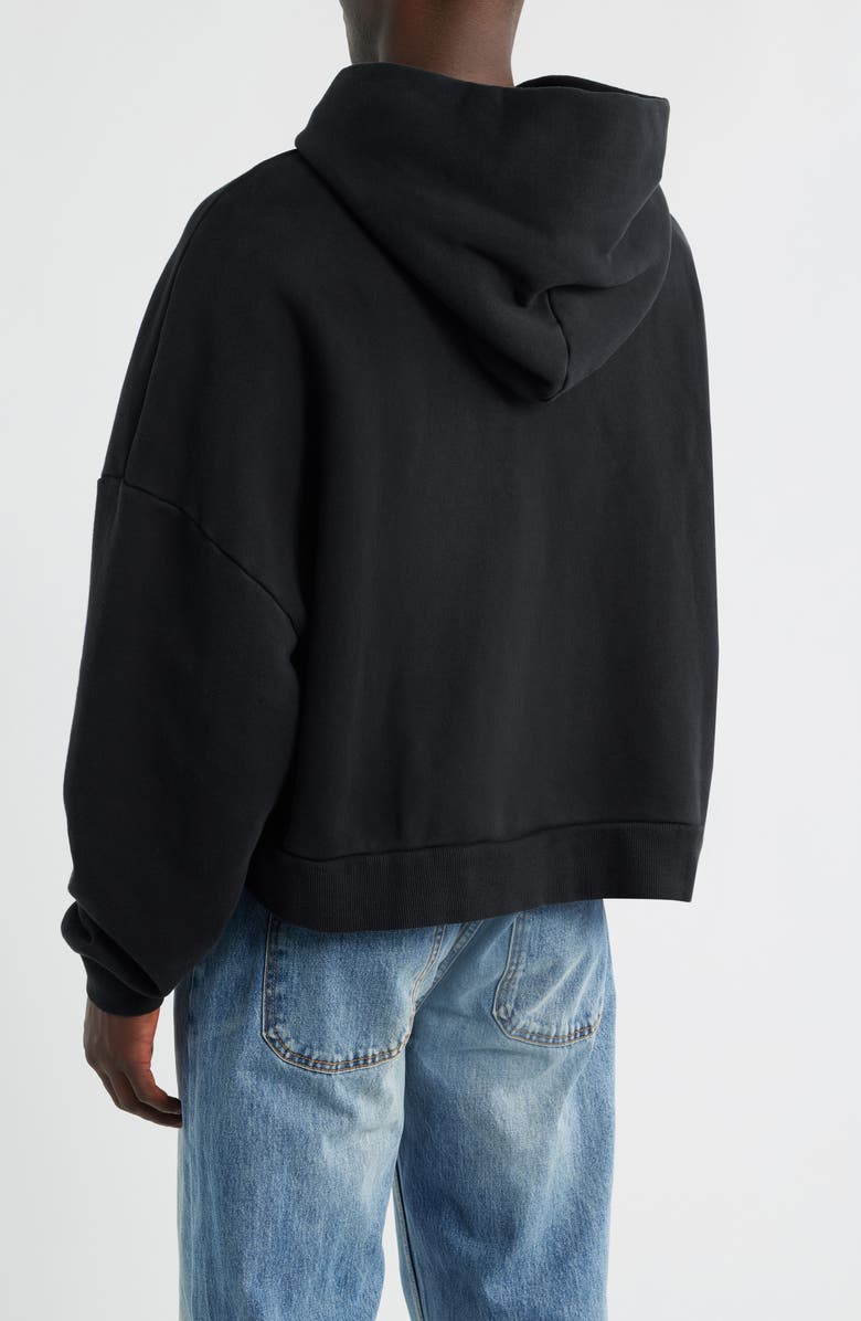 Elwood Rectangle Hoodie, Alternate, color, Black Ink