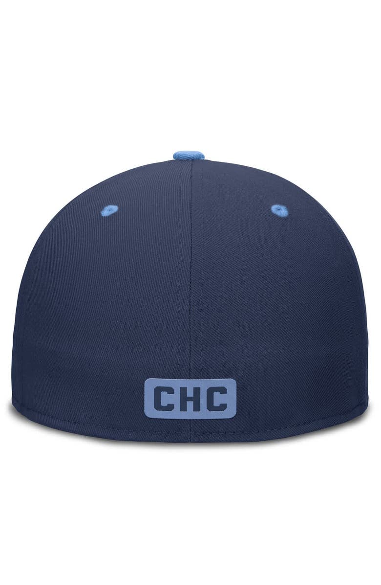 Nike Men's Nike Navy/Light Blue Chicago Cubs City Connect True Fitted Hat, Alternate, color, 