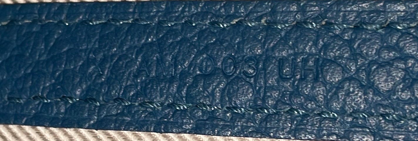 Pre-Owned Hermes Garden Party Tote Leather with Printed Interior 36, Alternate, color, 