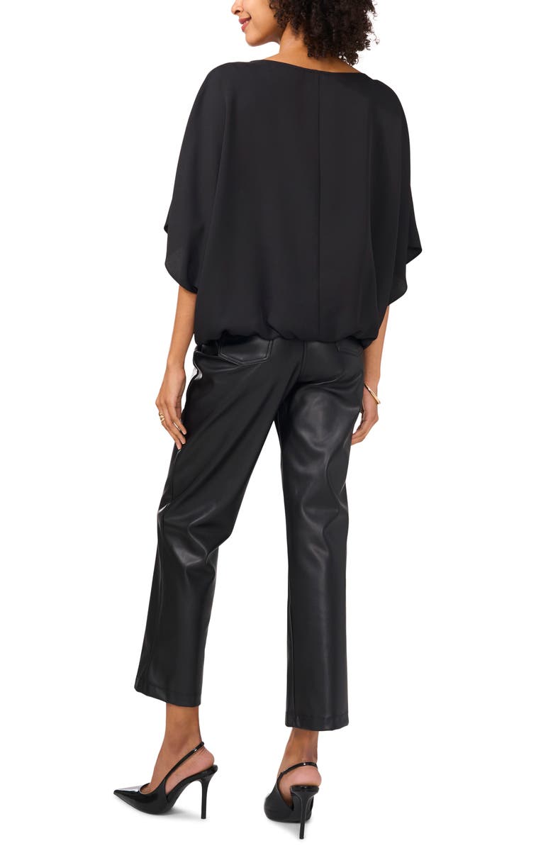 Vince Camuto Crépe de Chine Bubble Top, Alternate, color,